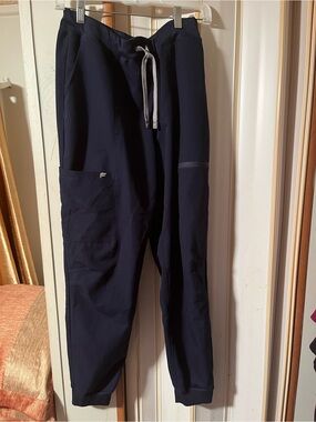 Fabletics Navy Drawstring Jogger Pants